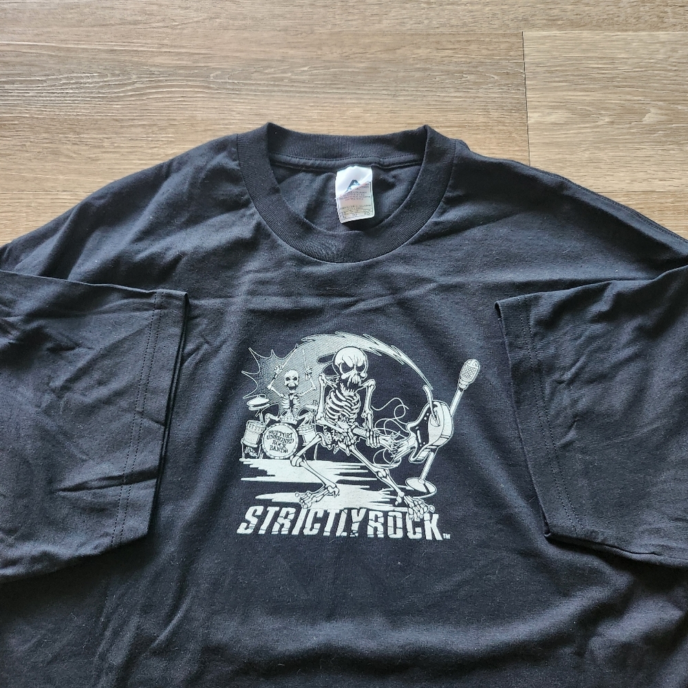 Y2K Strictly Rock Website Promo Tshirt